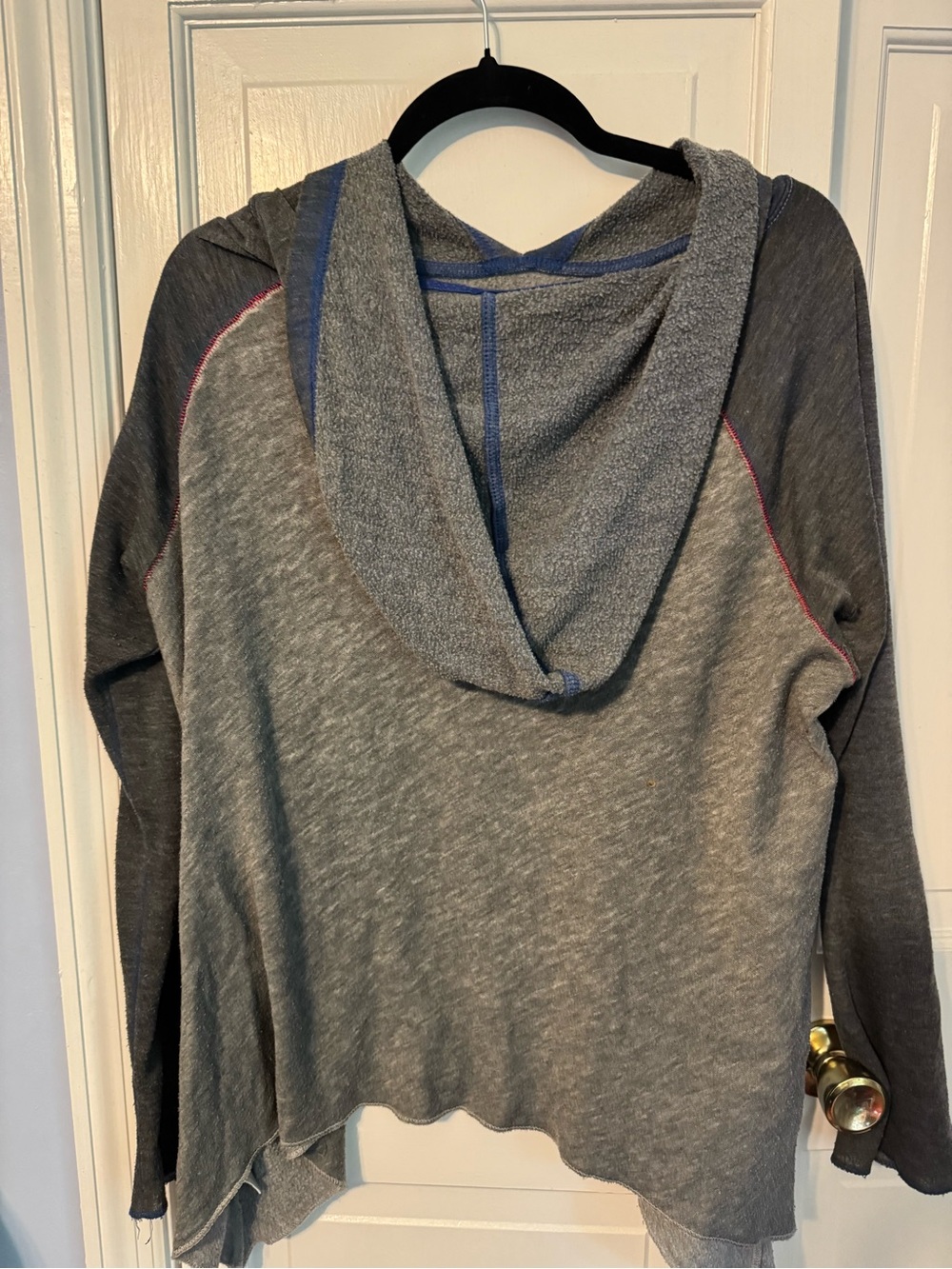 Vintage look New York Giants Sweatshirt Gray Raglan Crewneck NFL light pullover - Picture 3 of 7